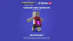 Minecraft TIKTOK Menace Cape 💙 JAVA & Bedrock 💙 1