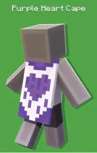 МАЙНКРАФТ ⛏️【Purple Heart Cape】🏗️СКИН • ТВИЧ ДРОПЫ / ДРОПСЫ • JAVA & BEDROCK•GLOBAL 2